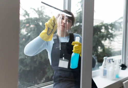Nettoyage de vitres intérieures et extérieures aux Granges-le-Roi